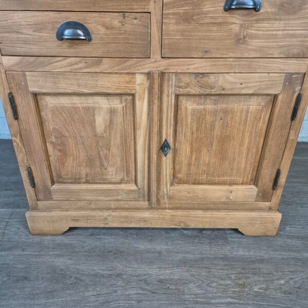 Vitrine Schaukasten Teakholz 1,00 m – Bild 5
