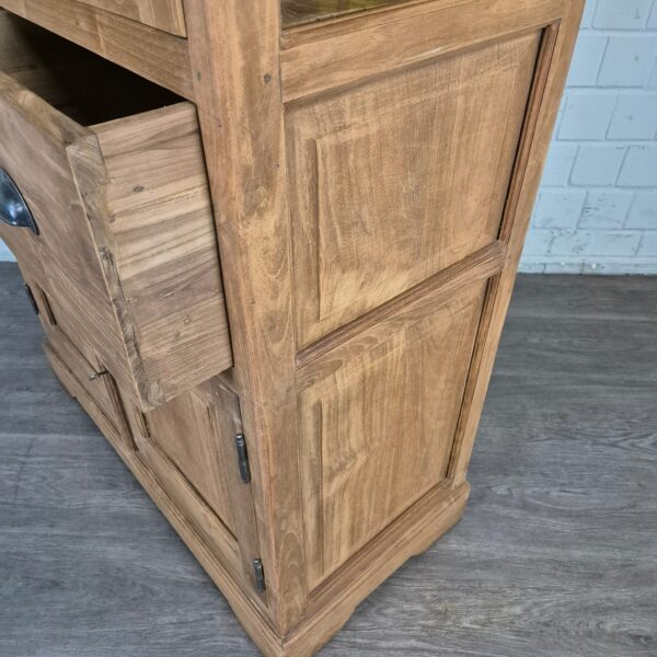 Vitrine Schaukasten Teakholz 1,00 m – Bild 18