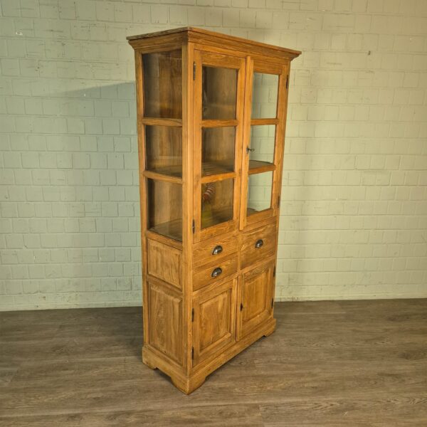 Vitrine Schaukasten Teakholz 1,00 m