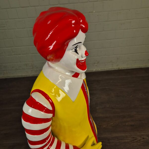 McDonald's Werbefigur Dekoration Ronald McDonald 1,25 m – Bild 3