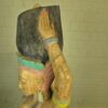 Skulptur Dekoration Frauenfigur 1950 Massivholz – Bild 10