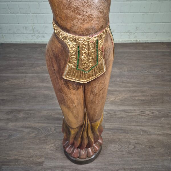 Skulptur Dekoration Frauenfigur 1950 Massivholz (Kopie) – Bild 6