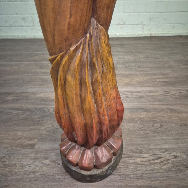 Skulptur Dekoration Frauenfigur 1950 Massivholz (Kopie) – Bild 19