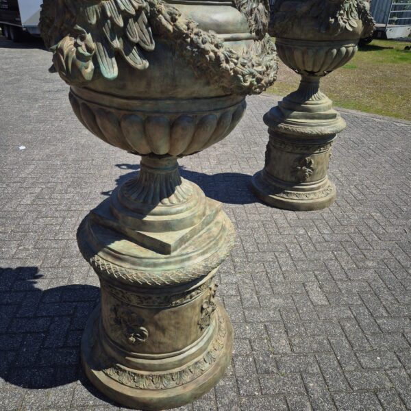Set Vasen Blumenkübel Bronze Ø 0,83 m – Bild 17