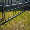 8 x Gartenzaun Zaun Metall verzinkt Setpreis – Bild 3