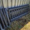 8 x Gartenzaun Zaun Metall verzinkt Setpreis – Bild 2