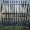 Zaunelement Gartenzaun Zaun Stahl 1,80 m – Bild 2