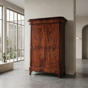 Sekretär Biedermeier 1840 Mahagoni