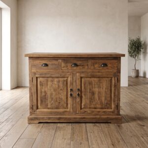 Anrichte Sideboard Teakholz 1,22 m