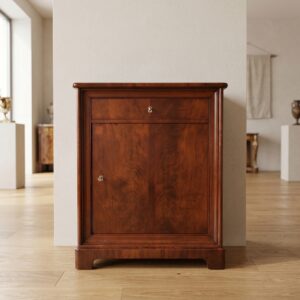Beistellschrank Schränkchen Biedermeier 1850 Mahagoni