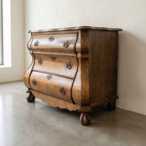 Kommode Neubarock Nussbaum 0,88 m