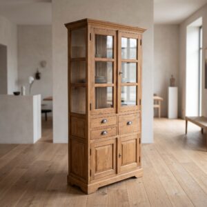Vitrine Schaukasten Teakholz 1,00 m
