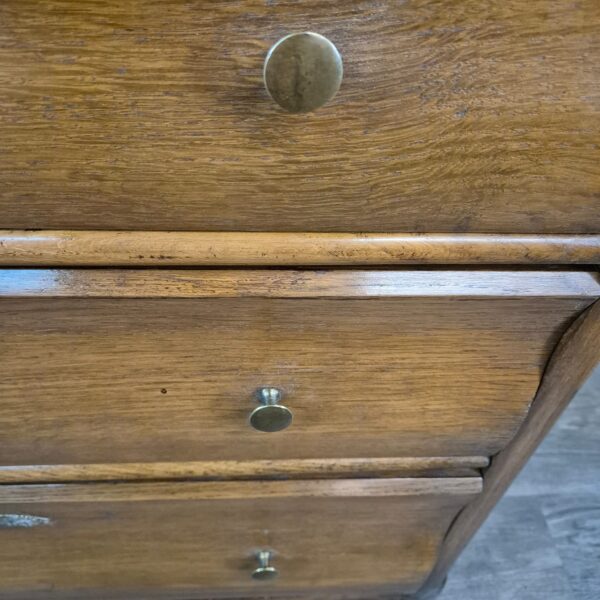 Kommode Biedermeier 1850 Eiche – Bild 4
