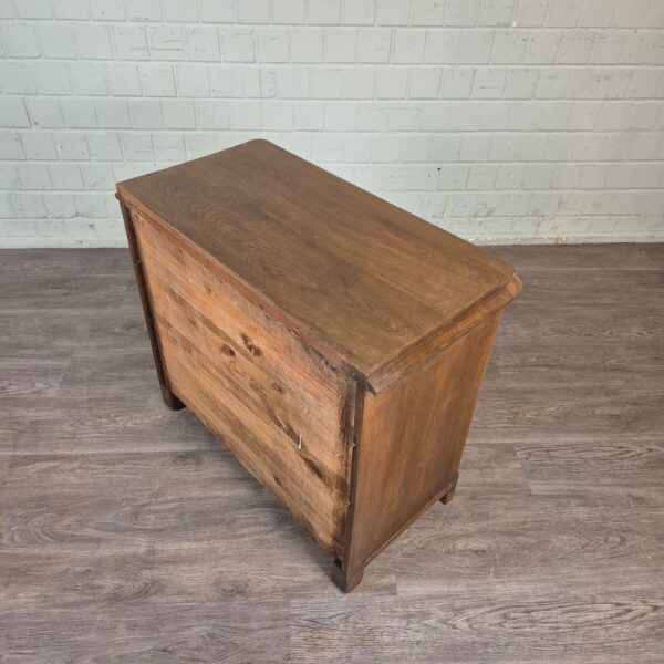 Kommode Biedermeier 1850 Eiche – Bild 8
