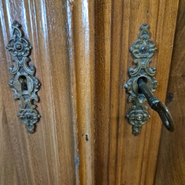 Schrank Kleiderschrank Louis Philippe 1860 Mahagoni – Bild 10