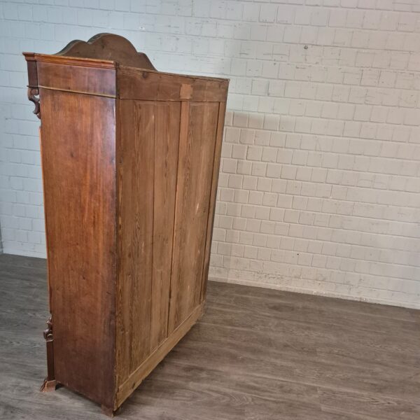 Schrank Kleiderschrank Louis Philippe 1860 Mahagoni – Bild 13