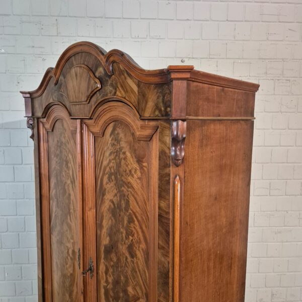 Schrank Kleiderschrank Louis Philippe 1860 Mahagoni – Bild 6