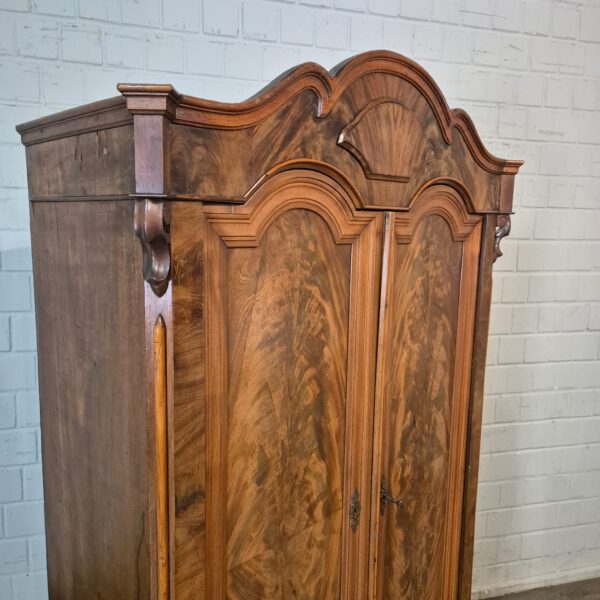 Schrank Kleiderschrank Louis Philippe 1860 Mahagoni – Bild 8