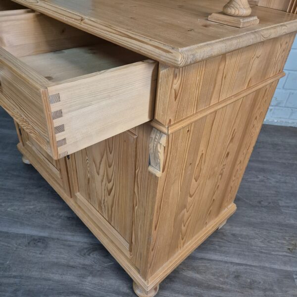 Buffetschrank Schrank Gründerzeit 1880 Kiefer – Bild 14