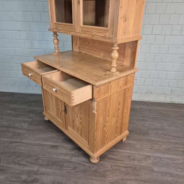 Buffetschrank Schrank Gründerzeit 1880 Kiefer – Bild 13