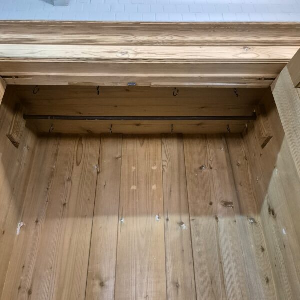 Schrank Kleiderschrank Jugendstil 1900 Kiefer – Bild 9