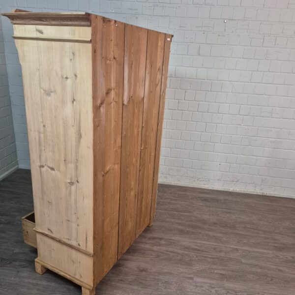 Schrank Kleiderschrank Jugendstil 1900 Kiefer – Bild 13