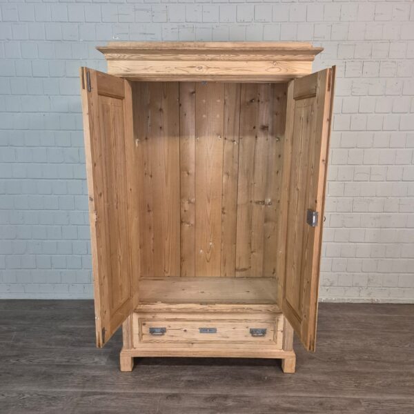 Schrank Kleiderschrank Jugendstil 1900 Kiefer – Bild 8