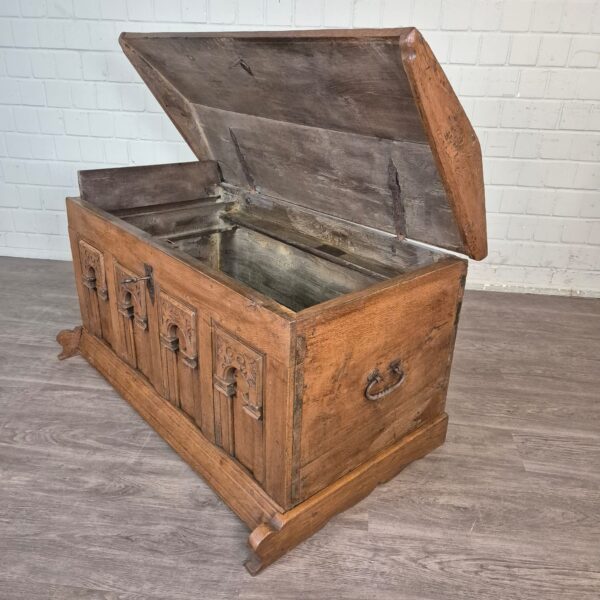 Truhe Barock 1780 Eiche – Bild 15