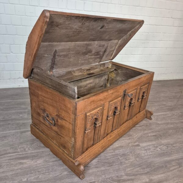 Truhe Barock 1780 Eiche – Bild 14