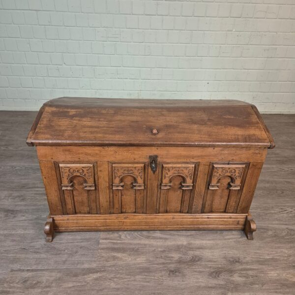 Truhe Barock 1780 Eiche – Bild 2