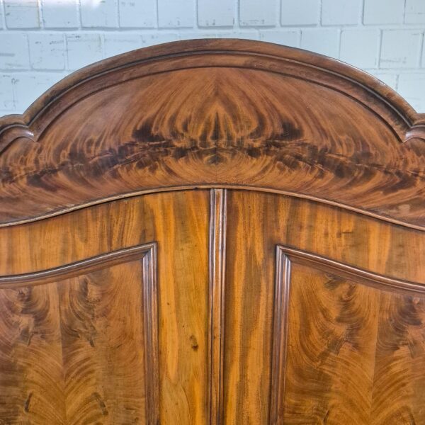 Schrank Kleiderschrank Louis Philippe 1860 Mahagoni – Bild 4