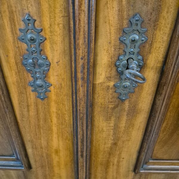 Schrank Kleiderschrank Louis Philippe 1860 Mahagoni – Bild 11