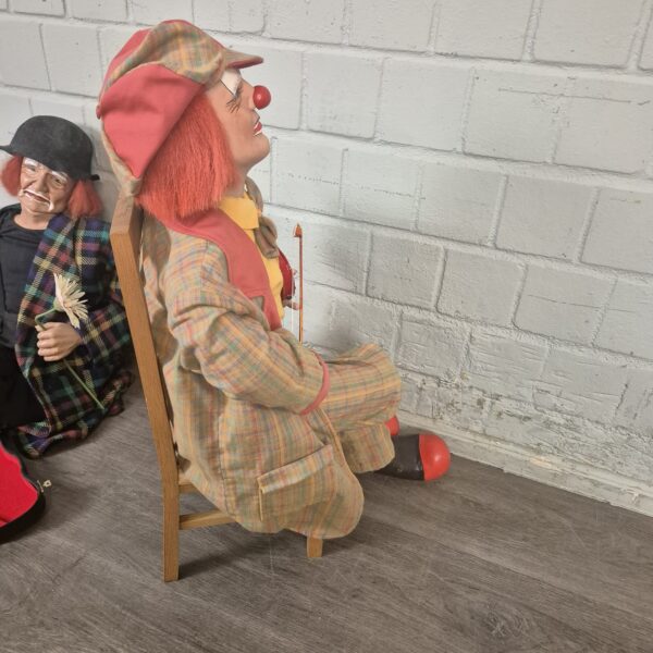 Dekoration Puppen Schausteller-Clowns 75 cm – Bild 3