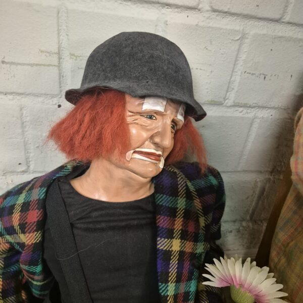 Dekoration Puppen Schausteller-Clowns 75 cm – Bild 11