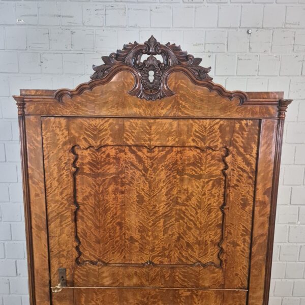 Schrank Louis Philippe 1860 Birke – Bild 4