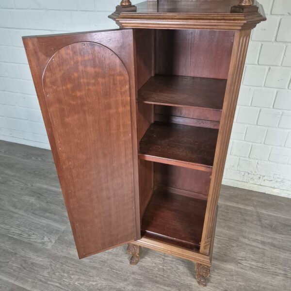 Beistellschrank Schrank Jugendstil 1920 Mahagoni – Bild 13