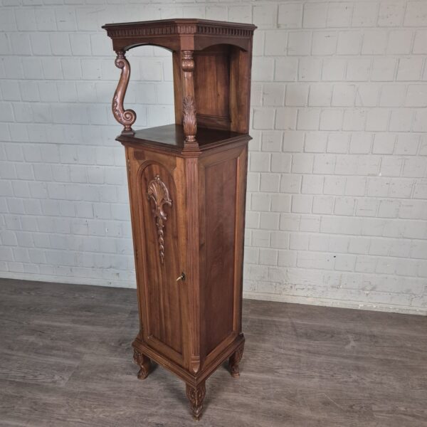 Beistellschrank Schrank Jugendstil 1920 Mahagoni – Bild 3