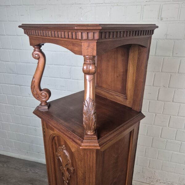 Beistellschrank Schrank Jugendstil 1920 Mahagoni – Bild 4