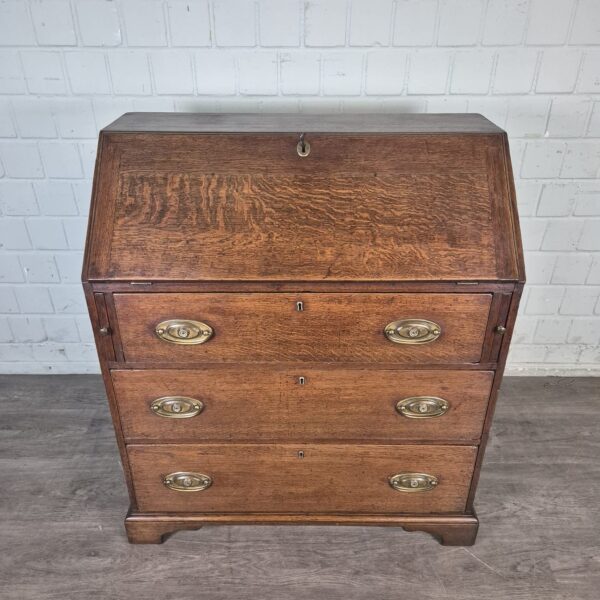 Sekretär Biedermeier 1820 Eiche – Bild 2