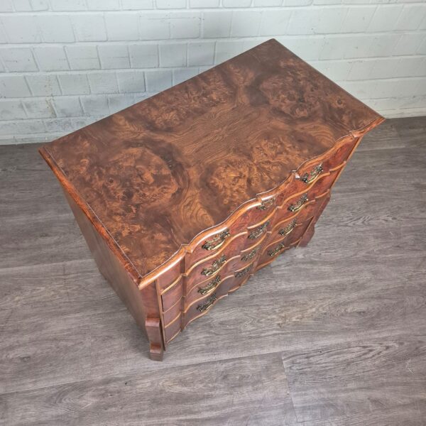 Kommode Neubarock Nussbaum 0,82 m – Bild 3