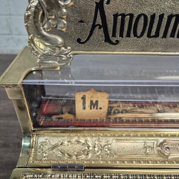 Ladenkasse Kasse National 1911 Messing – Bild 9