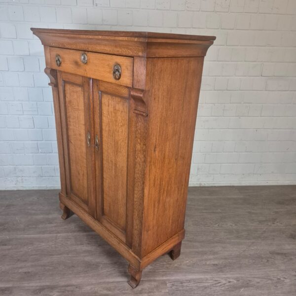 Vertiko Biedermeier 1850 Eiche – Bild 4