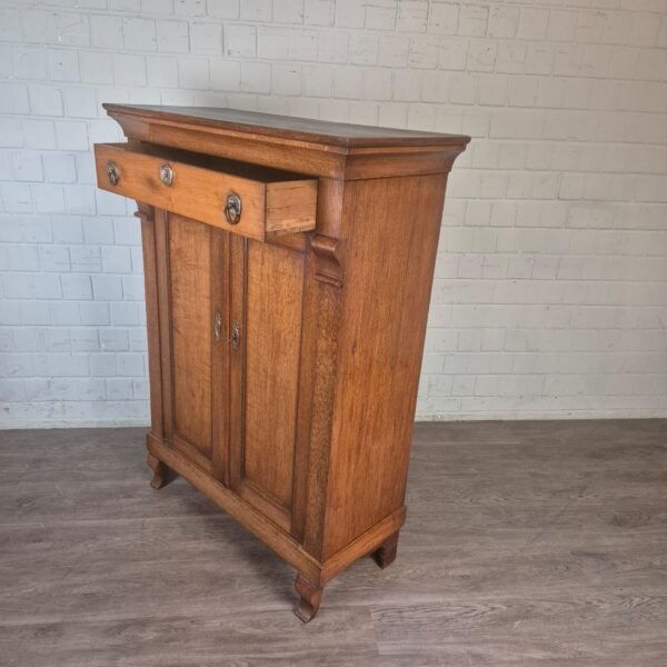 Vertiko Biedermeier 1850 Eiche – Bild 13