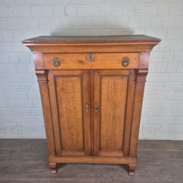 Vertiko Biedermeier 1850 Eiche – Bild 3