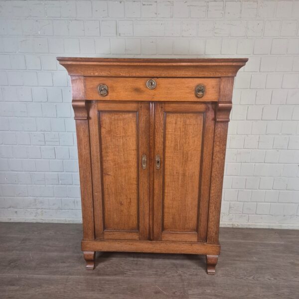 Vertiko Biedermeier 1850 Eiche – Bild 2