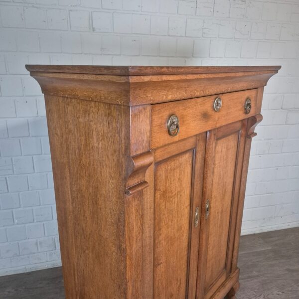 Vertiko Biedermeier 1850 Eiche – Bild 5