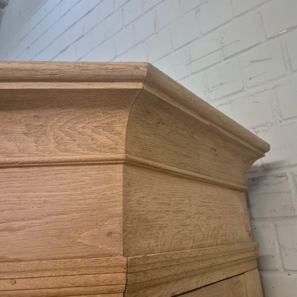 Kleiderschrank Schrank Biedermeier 1800 Eiche – Bild 11
