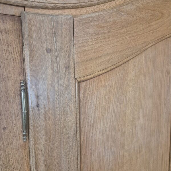 Kleiderschrank Schrank Biedermeier 1800 Eiche – Bild 5