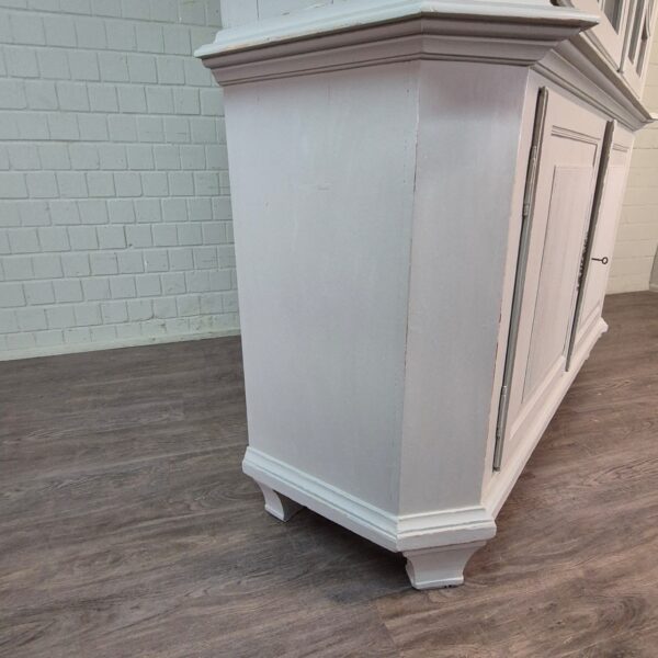 Vitrine Geschirrschrank Barock 1770 Kiefer – Bild 8