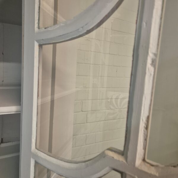 Vitrine Geschirrschrank Barock 1770 Kiefer – Bild 7